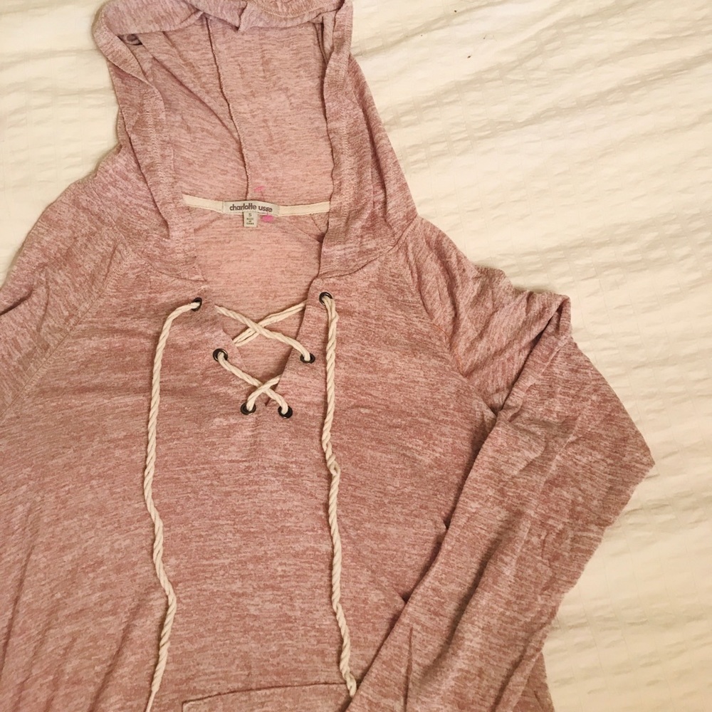 🌟2for$22🌟Drawstring long sleeve sweater